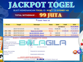 bukti jp bolagila #321