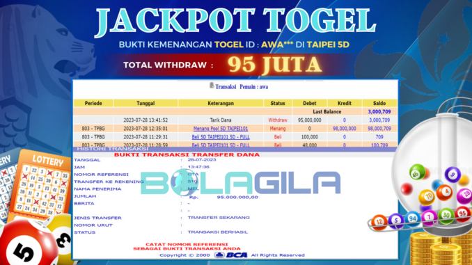 bukti jp bolagila #319