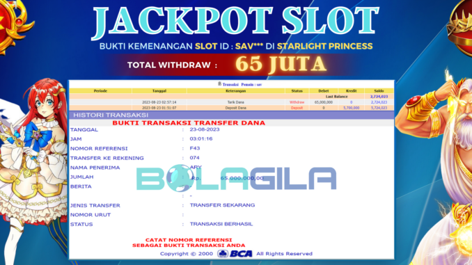 bukti jp bolagila #397