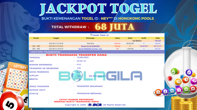 bukti jp bolagila #368