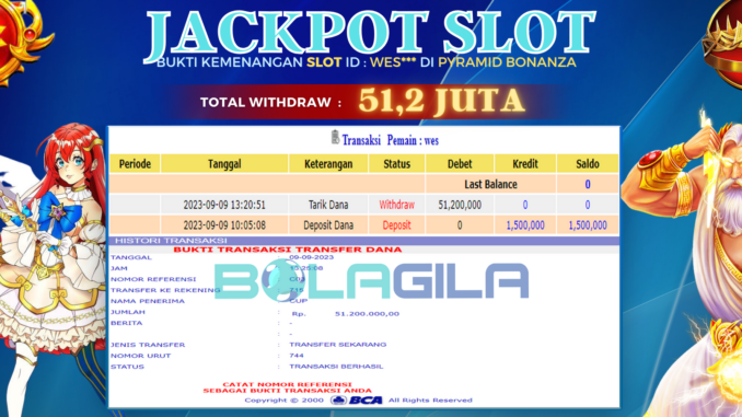 bukti jp bolagila #448