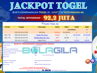 bukti jp bolagila #466