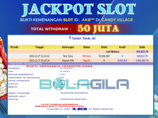 BUKTI JP BOLAGILA #582